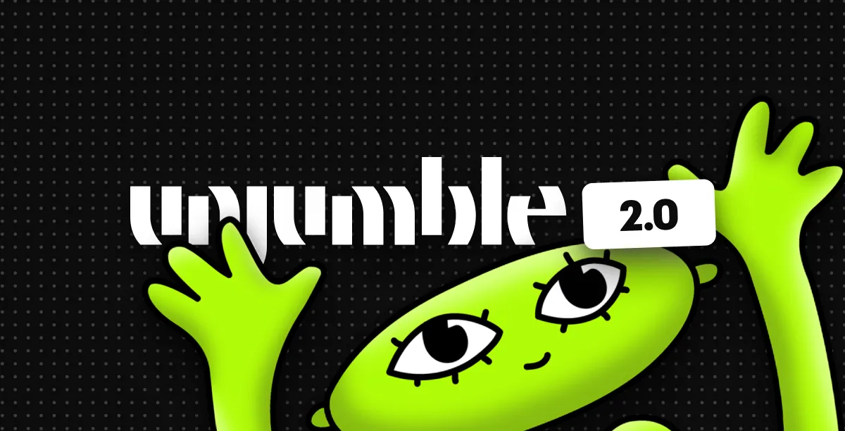 Unjumble 2.0, the release this changelog covers